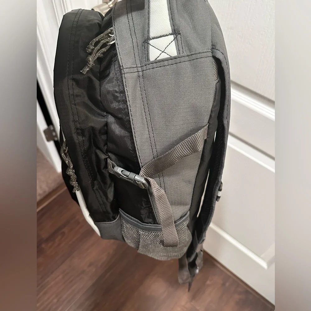Outdoors Black and Gray Backpack